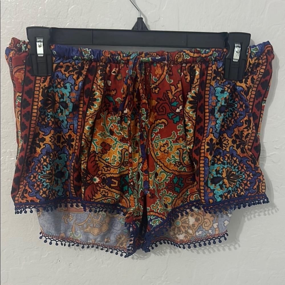 Bohemian Floral Women's Shorts - Multicolor